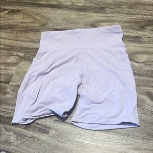 Aeropostale Women's Light Purple Bike Shorts